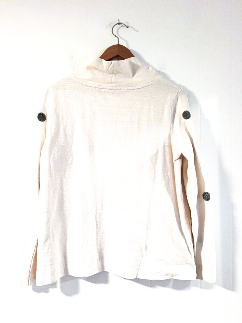 Loft dotted mock neck sweatshirt Medium - Picture 5 of 11
